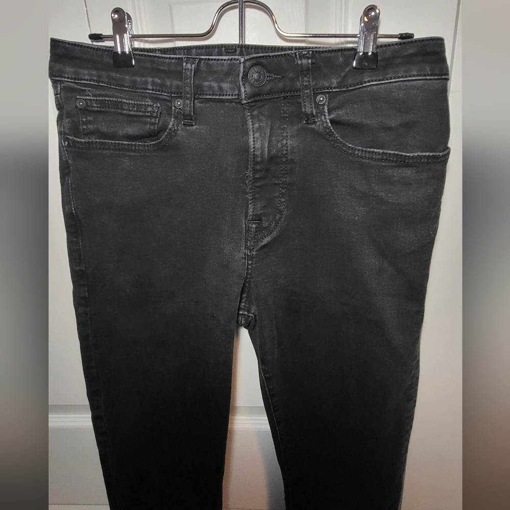 Express Black Denim Jeans